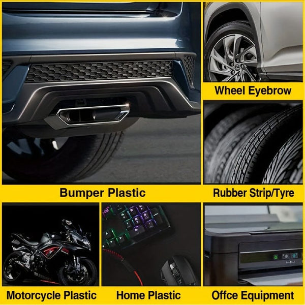 Planet Gates 100ml Car Plastic Parts Refurbishment Gloss Reducer Black Interior Maintenance Gloss With Crystal Plating Scratch Repair Dashboard Wax Bumper