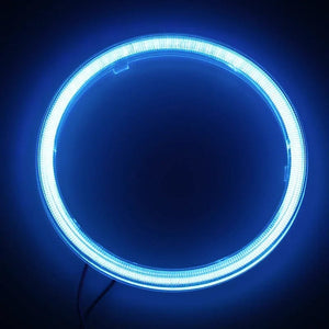 Planet Gates 100mm / blue COB LED Headlight Angel Eyes Bulb Halo Ring Lamp Car Daytime Running Light DRL Fog Light DC 12V Styling Light Decorative Lights