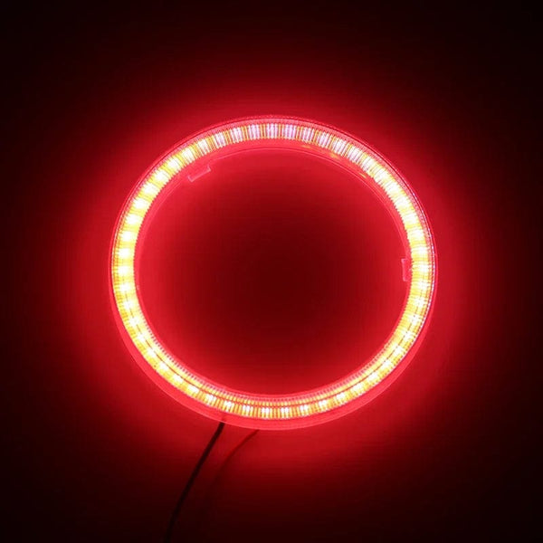 Planet Gates 100mm / blue COB LED Headlight Angel Eyes Bulb Halo Ring Lamp Car Daytime Running Light DRL Fog Light DC 12V Styling Light Decorative Lights