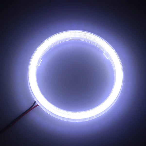 Planet Gates 100mm / blue COB LED Headlight Angel Eyes Bulb Halo Ring Lamp Car Daytime Running Light DRL Fog Light DC 12V Styling Light Decorative Lights