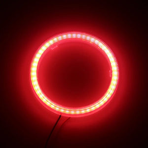 Planet Gates 100mm / blue COB LED Headlight Angel Eyes Bulb Halo Ring Lamp Car Daytime Running Light DRL Fog Light DC 12V Styling Light Decorative Lights