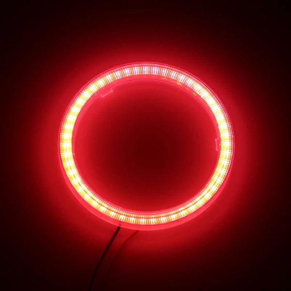 Planet Gates 100mm / blue COB LED Headlight Angel Eyes Bulb Halo Ring Lamp Car Daytime Running Light DRL Fog Light DC 12V Styling Light Decorative Lights