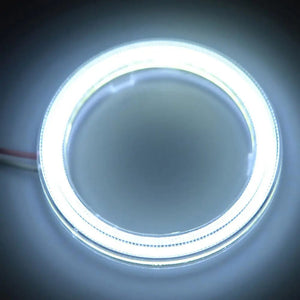 Planet Gates 100mm / blue COB LED Headlight Angel Eyes Bulb Halo Ring Lamp Car Daytime Running Light DRL Fog Light DC 12V Styling Light Decorative Lights