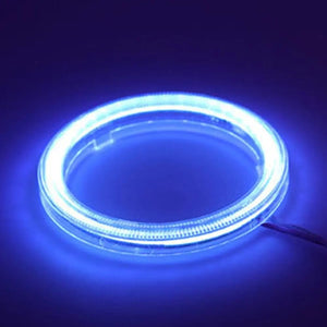 Planet Gates 100mm / blue COB LED Headlight Angel Eyes Bulb Halo Ring Lamp Car Daytime Running Light DRL Fog Light DC 12V Styling Light Decorative Lights