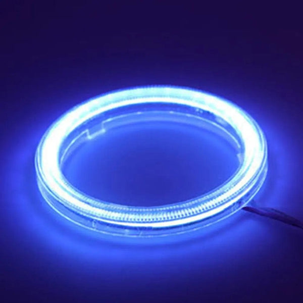 Planet Gates 100mm / blue COB LED Headlight Angel Eyes Bulb Halo Ring Lamp Car Daytime Running Light DRL Fog Light DC 12V Styling Light Decorative Lights