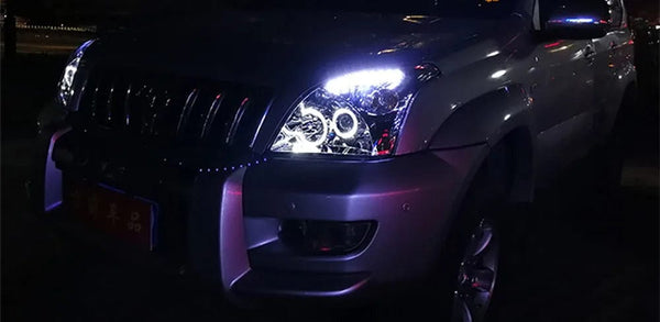 Planet Gates 100mm / blue COB LED Headlight Angel Eyes Bulb Halo Ring Lamp Car Daytime Running Light DRL Fog Light DC 12V Styling Light Decorative Lights