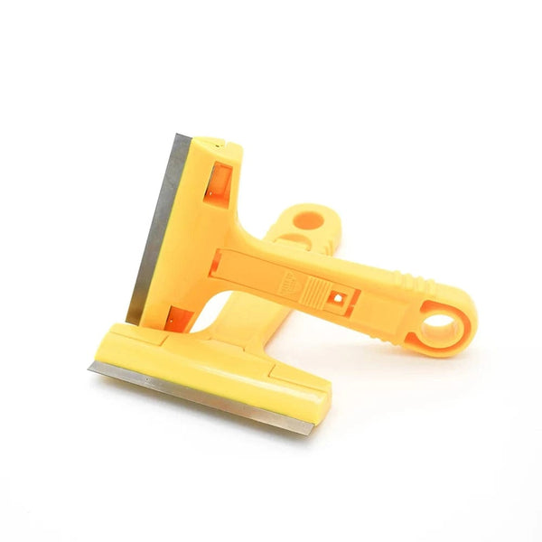 Planet Gates 100mm Cleaning Shovel Cutter Portable Cleaning Knife Glass Floor Tiles Scraper Blade Seam Removal Household Kitchen Hand Tool