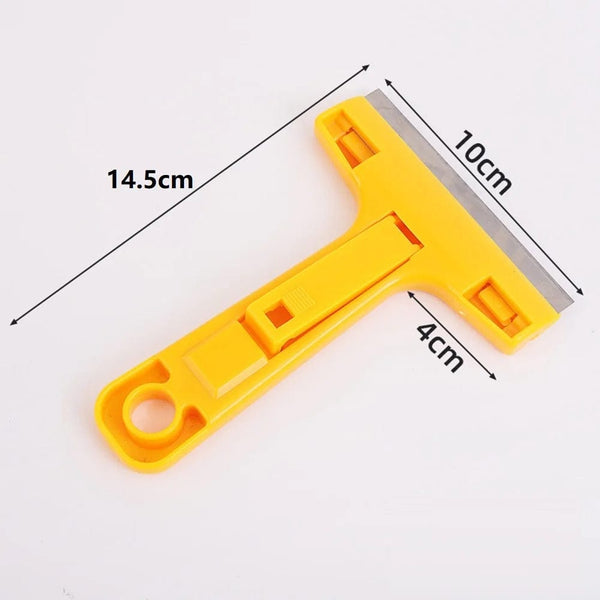 Planet Gates 100mm Cleaning Shovel Cutter Portable Cleaning Knife Glass Floor Tiles Scraper Blade Seam Removal Household Kitchen Hand Tool