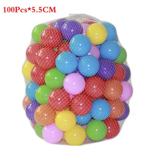 Planet Gates 100PCS 1 50/100 Pcs Eco-Friendly Colorful Ball Pit Soft Plastic Ocean Ball Water Pool Ocean Wave Ball Outdoor Toys For Children Kids Baby