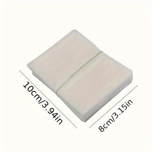 Planet Gates 100pcs 100pcs Biodegradable Seed Nursery Bags, Non-Woven Plants Grow Bags, Fabric Seedling Pots Plants Pouch, Home Garden Supply, Seedling Plant Nursery Bags For Soil Transplant Pouches Agricultural Production Supply 8.0x10.01cm