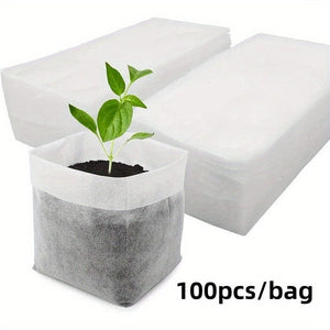 Planet Gates 100pcs 100pcs Home Garden Planters: Grow Your Own Garden with Degradable Planting Bags!