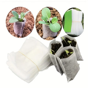 Planet Gates 100pcs 100pcs Home Garden Planters: Grow Your Own Garden with Degradable Planting Bags!