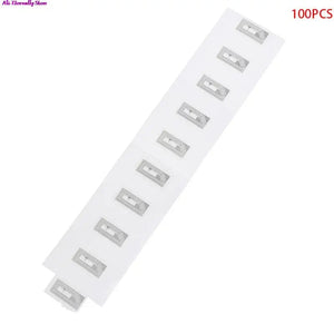 Planet Gates 100pcs 100Pcs NFC Chip Ntag213 Sticker Wet Inlay 2*1cm 13.56MHz RFID NTAG213 Label Tag