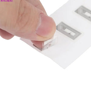 Planet Gates 100pcs 100Pcs NFC Chip Ntag213 Sticker Wet Inlay 2*1cm 13.56MHz RFID NTAG213 Label Tag