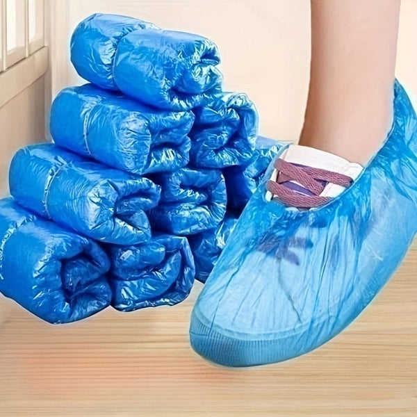 Planet Gates 100pcs / Blue 100pcs/pack Disposable Shoe Covers, Cleaning & Hygiene Supplies, Travel Hotel Shoe Covers