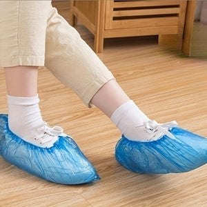 Planet Gates 100pcs / Blue 100pcs/pack Disposable Shoe Covers, Cleaning & Hygiene Supplies, Travel Hotel Shoe Covers