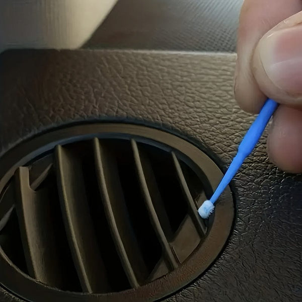 Planet Gates 100pcs Car Cleaning Brush Small Brush Micro Brush Tips Car Accessories Head Exhaustive Cleaning Painting