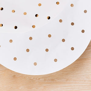 Planet Gates 100pcs Non-Stick Steamer Paper for Healthy and Easy Cooking - Food Grade Disposable Steamer Cloth for Air Fryer, Oven, and Baking - Easy Cleanup and Safe Use