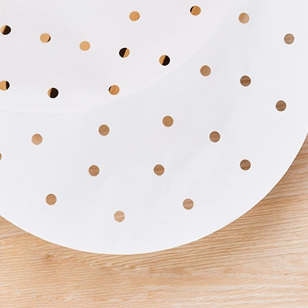 Planet Gates 100pcs Non-Stick Steamer Paper for Healthy and Easy Cooking - Food Grade Disposable Steamer Cloth for Air Fryer, Oven, and Baking - Easy Cleanup and Safe Use
