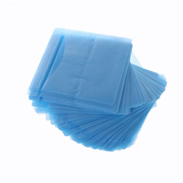 Planet Gates 100Pcs Random Color 100Pcs DVD Double Sided Cover Storage Case PP Bag Sleeve Envelope Holder Storage Bag PP Bag For CD DVD Discs