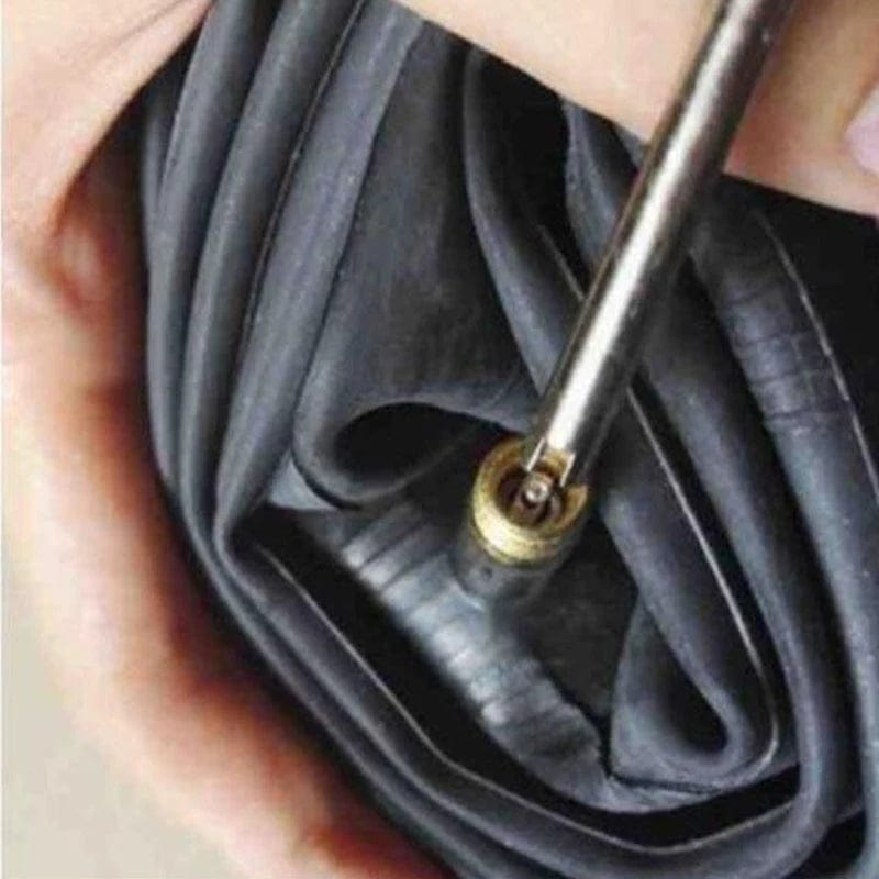 Planet Gates 100pcs Slotted Handle Tire Valve Stem Core Remover Screwdriver Removal Tool Car Bike Bicycle Motorcycle Tire Repair Tool Car Accessory