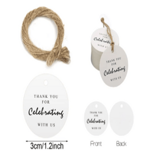 Planet Gates 100pcs tags20m rope5 100pcs+20 meter rope handcrafted gift hang tag handmade with love label baking DIY elevator