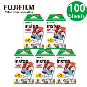 Planet Gates 100sheets / CHINA Fujifilm Instax Mini 12 9 Film White Edge 10 20 40 60 100 Sheets/Packs Photo Paper for Fuji Instant Camera 8/7s/11/25/50/90/sp-2