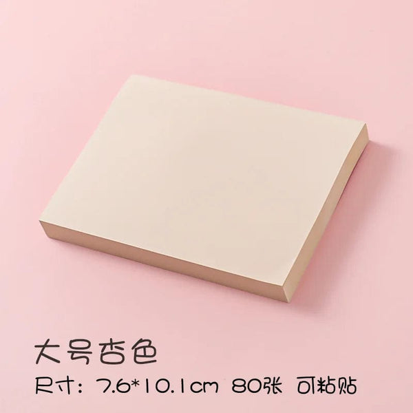 Planet Gates 100Sheets/set Morandi Sticky Notes Pads Stationery Paper Stickers Memo Posted It Notepad Notebook School Office Accessories