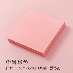 Planet Gates 100Sheets/set Morandi Sticky Notes Pads Stationery Paper Stickers Memo Posted It Notepad Notebook School Office Accessories