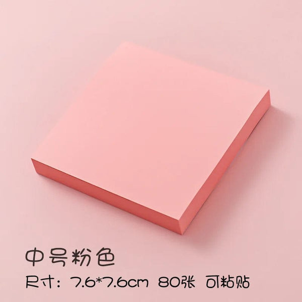 Planet Gates 100Sheets/set Morandi Sticky Notes Pads Stationery Paper Stickers Memo Posted It Notepad Notebook School Office Accessories