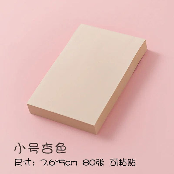 Planet Gates 100Sheets/set Morandi Sticky Notes Pads Stationery Paper Stickers Memo Posted It Notepad Notebook School Office Accessories