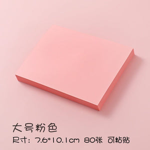 Planet Gates 100Sheets/set Morandi Sticky Notes Pads Stationery Paper Stickers Memo Posted It Notepad Notebook School Office Accessories