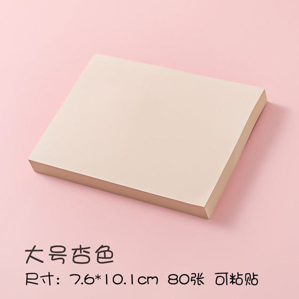 Planet Gates 100Sheets/set Morandi Sticky Notes Pads Stationery Paper Stickers Memo Posted It Notepad Notebook School Office Accessories