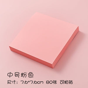 Planet Gates 100Sheets/set Morandi Sticky Notes Pads Stationery Paper Stickers Memo Posted It Notepad Notebook School Office Accessories