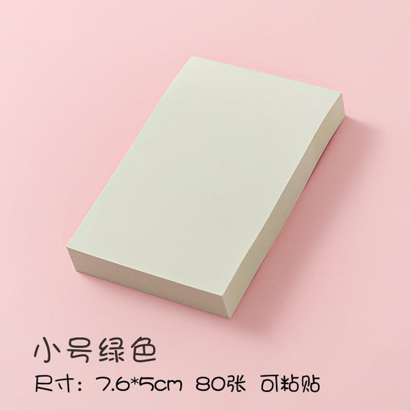 Planet Gates 100Sheets/set Morandi Sticky Notes Pads Stationery Paper Stickers Memo Posted It Notepad Notebook School Office Accessories