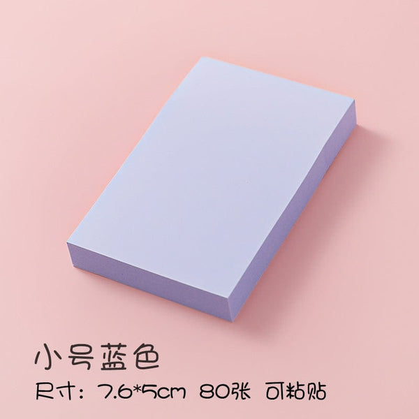 Planet Gates 100Sheets/set Morandi Sticky Notes Pads Stationery Paper Stickers Memo Posted It Notepad Notebook School Office Accessories