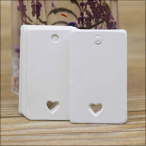 Planet Gates 100tag 100string 100pcs+100 hemp string 5*3cm new style retangular black /Kraft Paper Blank Card Hand Draw Gift Label Tags Heart Hollow