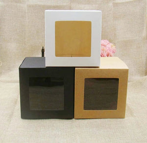 Planet Gates 100tag 100string 100pcs+100 hemp string 5*3cm new style retangular black /Kraft Paper Blank Card Hand Draw Gift Label Tags Heart Hollow
