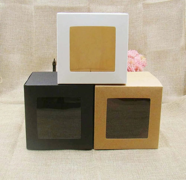 Planet Gates 100tag 100string 100pcs+100 hemp string 5*3cm new style retangular black /Kraft Paper Blank Card Hand Draw Gift Label Tags Heart Hollow