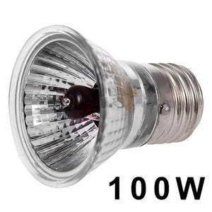 Planet Gates 100w 220VE27 25W 50W 100W UVA+UVB Reptile Lamp Turtle Tortoise Pet Basking UV Bulbs Heating Lamp Amphibians Lizard Heating Sun Bulb