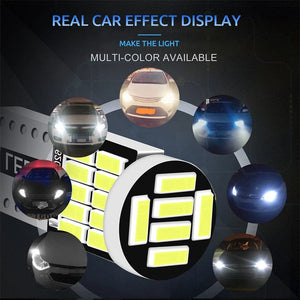 Planet Gates 100x T10 Led Canbus W5W Led Car Interior Light 26led 4014smd 194 168 620 No Error Reading Dome Light Instrument Plate Lamp 6000K