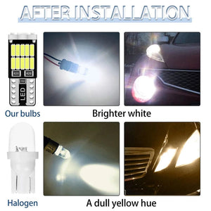 Planet Gates 100x T10 Led Canbus W5W Led Car Interior Light 26led 4014smd 194 168 620 No Error Reading Dome Light Instrument Plate Lamp 6000K