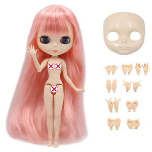 Planet Gates 1010 face hand / 30cm height ICY DBS Blyth doll White Skin Glossy face Matte face Joint body with hand set A&B 1/6 bjd suitable diy makeup Special price