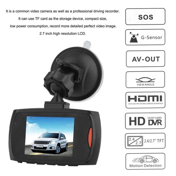 Planet Gates 1080P Dash Cam for Cars Mini Camera Car DVR Video Recorder Front Camera for Vehicle Black Box Night Vision Car Accessories