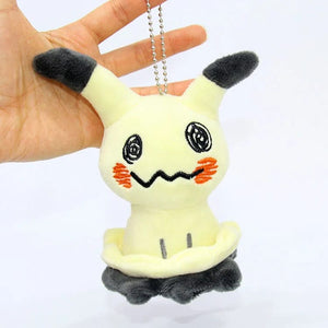 Planet Gates 10cm 10cm Anime Pokemon Cute Mimikyu Keychain Plush Stuffed Pikachu Gengar Cartoon Toys Soft Stuffed Animal Toy Doll Gift