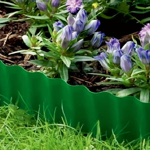 Planet Gates 10cm*9m 1pc, Garden Landscaping Border Lawn Border Decoration Outdoor Landscaping Plastic Garden Fence Yard Lawn Garden Flower Bed