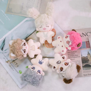 Planet Gates 10cm Kawaii Mini Idol Doll Anime Plush Star Dolls Stuffed Customization Figure Toys Crying Cotton Baby Plushies Toys Fans Gift