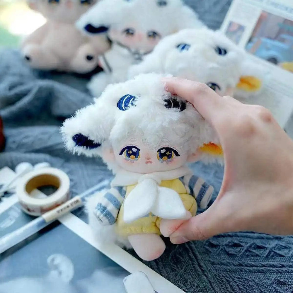 Planet Gates Starfish body A / 10CM 10cm Mini Cute Plush Doll Toys Little Sheep Series Seastar /Normal Body Cotton Doll with Animal Ear Tail Girl Kid Birthday Gift