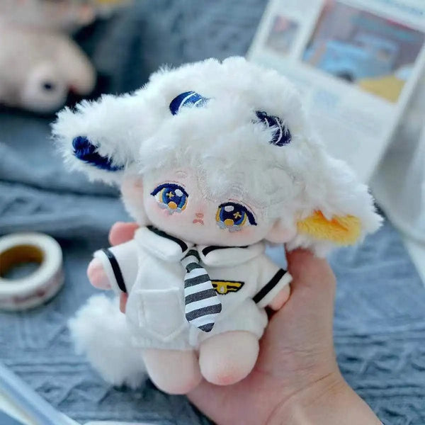 Planet Gates 10cm Mini Cute Plush Doll Toys Little Sheep Series Seastar /Normal Body Cotton Doll with Animal Ear Tail Girl Kid Birthday Gift