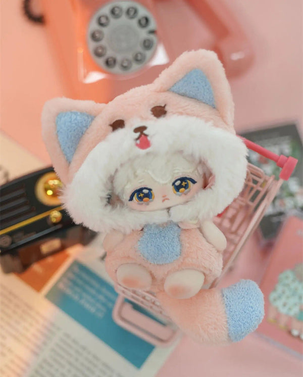 Planet Gates 10cm Mini Cute Plush Doll Toys Little Sheep Series Seastar /Normal Body Cotton Doll with Animal Ear Tail Girl Kid Birthday Gift